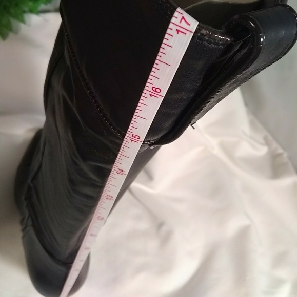 Fornarina Black Knee High Boots sz 5 - Picture 6 of 8